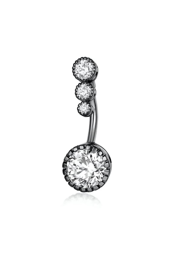 Women 925 Silver Belly Bars Body Piercing Jewelry Navel Rings Belly Button Rings