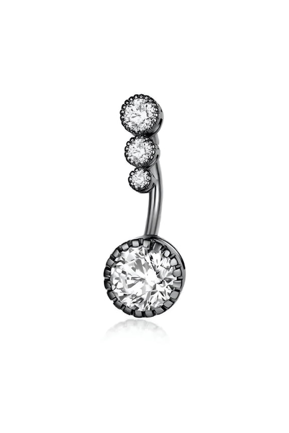 Women 925 Silver Belly Bars Body Piercing Jewelry Navel Rings Belly Button Rings