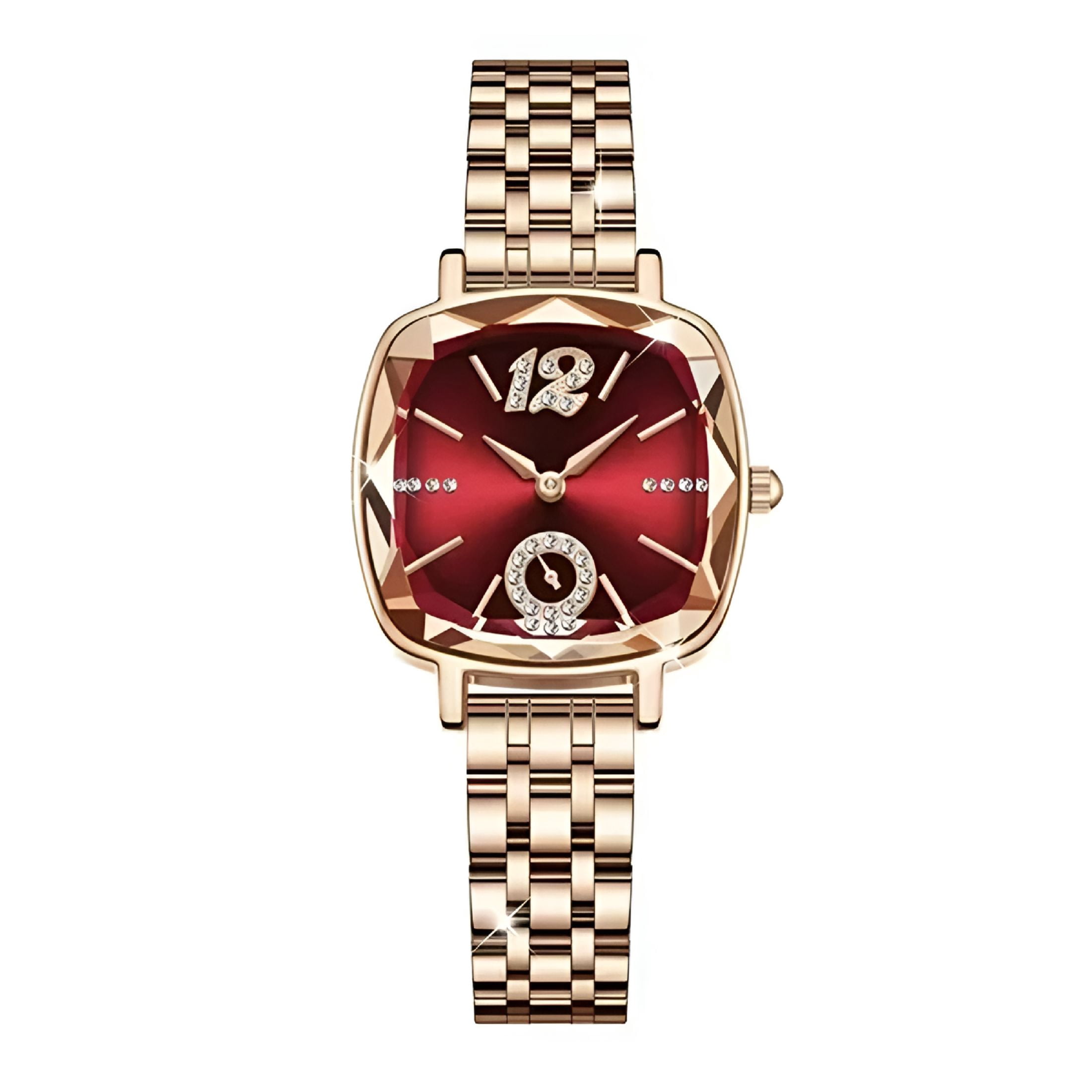 No brand, stylish chain wraparound band/bracelet watch Boho Chic Wrap Snake Skin Watch Band with Silver Chain | Mareevo main image 2