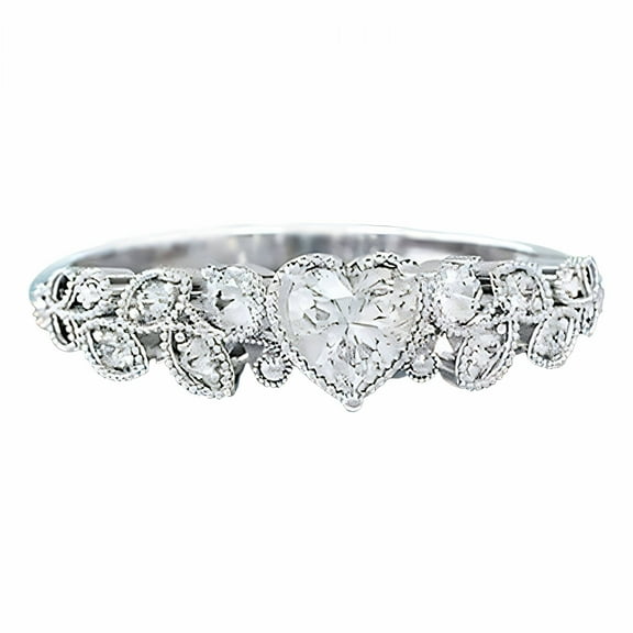 DESIGNICE Women'S Jewelry Cool Moissanite Unique Cute Rings Size 8