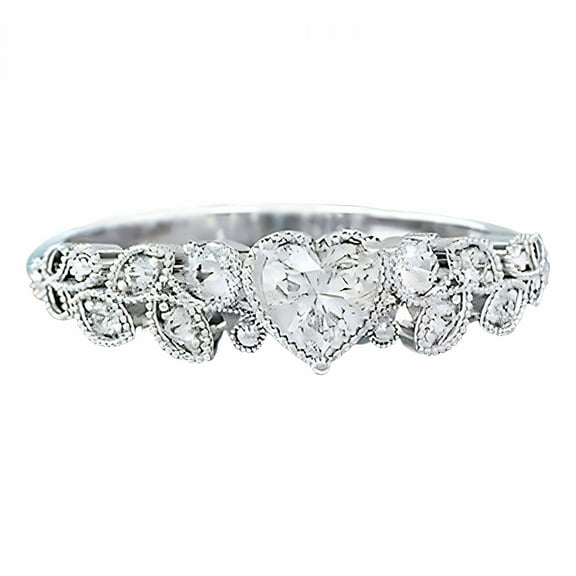 DESIGNICE Women'S Jewelry Cool Moissanite Unique Cute Rings Size 9