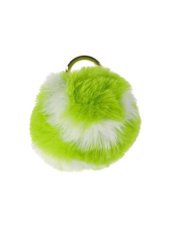 Women'S Tennis Ball Pom Pom Bag Charm Bag Accessories,Green