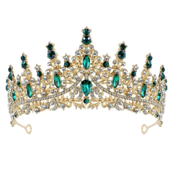 DESIGNICE Women'S Tiara Crown, Queen Princess Rhinestone Hair Accessories Tiara Headband for Birthday Prom Bridal Wedding Party