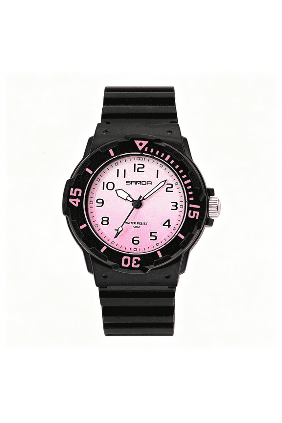Women'S Wrist Watches Nurse Watches with Second Hand for Women Waterproof Easy Read Dial Minimalist Basic Watch Luminous Nursing Watch for Women Gold Black Green White Pink