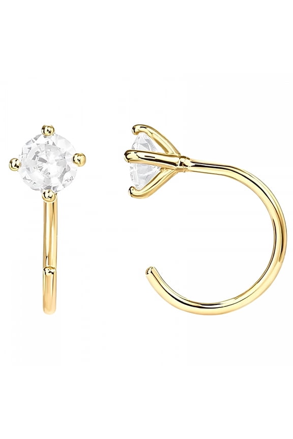 Women Stud Earrings Lymphatic Activity Earrings Magnetic Acupuncture Earrings for Women Lymphatic Drainage Earrings Zirconia Lymphatic Earrings Magnetology Negative Earri