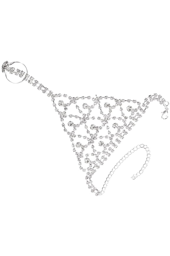 Women's Back of Hand Rings Bracelets Jewelry Finger Chain