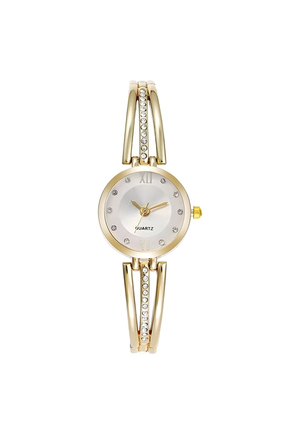 Wrist Watch,Bracelet-Style Strap Design Womens Watches for Small Wrists,Durable Wear-Resistant Alloy Case Vintage Watch Gold Watches for Gift