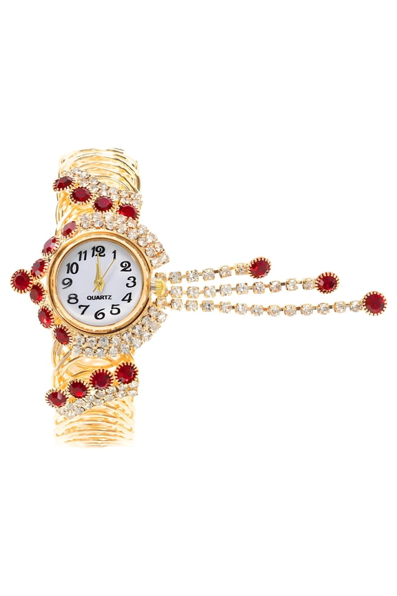 Wrist Watch,Reliable Quartz Movement Ladies Watches,Tassels and Gemstone Accents Womens Watches Luxury Watches for Gift