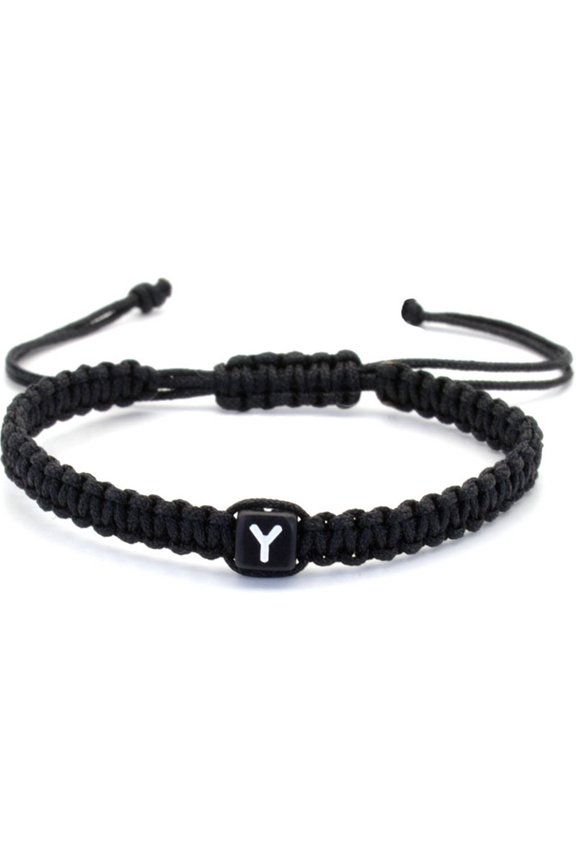 couple bracelet,Handcrafted Attention Detail couple bracelets,26 Customizable Letters bracelet,Y