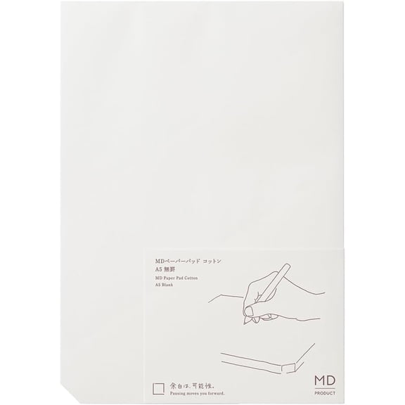 DESIGNPHIL 15237006 MD Paper Pad, Cotton A5, Unlined