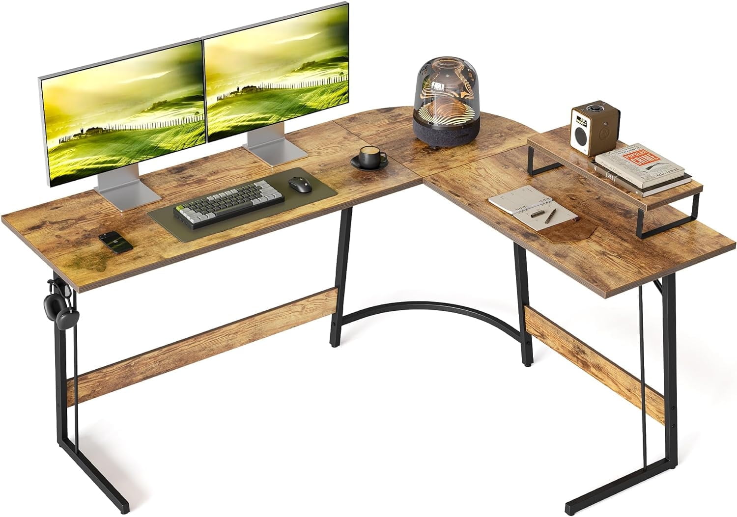 Desino l shaped gaming desk discount
