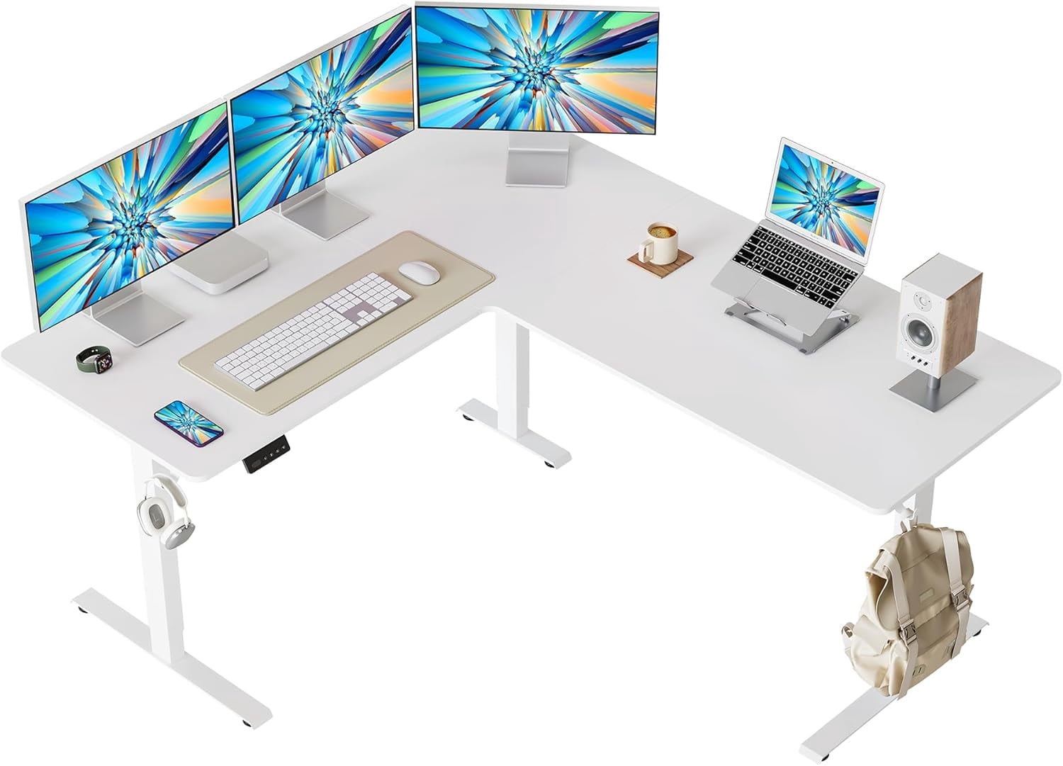 Walmart Black Friday Deals 2025 - DESINO L-Shaped Standing Desk ...