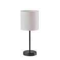 thumbnail image 1 of Mainstays 19 in Black Metal Stick Lamp with USB and USB-C Ports, 1 of 7