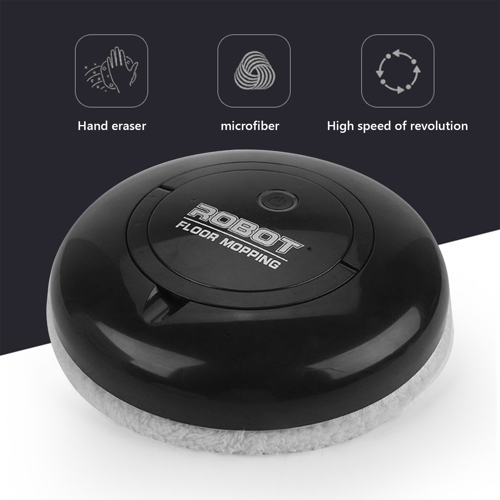 DESKABLY Sweeping Robot Vacuum Robot Vaccum and Mop Smart Mop Self ...