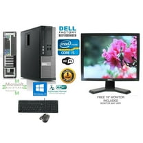 Pre-Owned DESKTOP COMPUTER Dell OptiPlex 990 SFF i5 2400 Quad 3.1GHz 4GB 500GB Windows 10 hp 64 DVI - Used