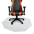 thumbnail image 1 of DESKU - Octagon Gaming Chair Mat, Computer and Office Chair Mat for Carpet, Clear, 46 Inches x 49 Inches, 1 of 9