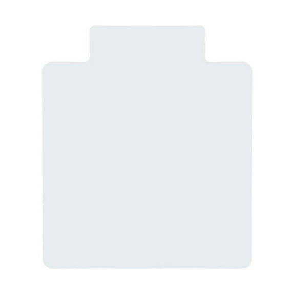 DESKU Office Desk Chair Mat with Lip – PVC Mat for Hard Floor Protection, Clear, 45 Inches x 53 Inches, Made in The USA, Home Office Supplies