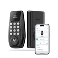 thumbnail image 1 of DESLOC C100 Plus -W Smart Keyless Deadbolt – Up to 100 PIN Codes, IP54 Waterproof, BHMA Grade 3, Black, 1 of 12