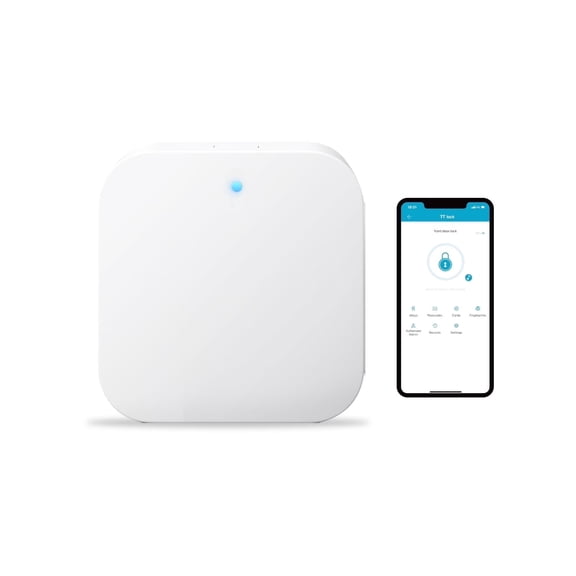 DESLOC G2 Smart Lock WiFi Gateway, Remote Control Bridge for Smart Door Lock, Works with TTLock App, Alexa & Google Home Assistant, White