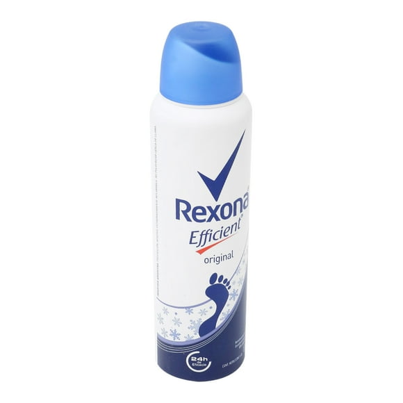 DESODORANTE PARA PIES REXONA EFFICIENT EN AEROSOL ORIGINAL 153 ml