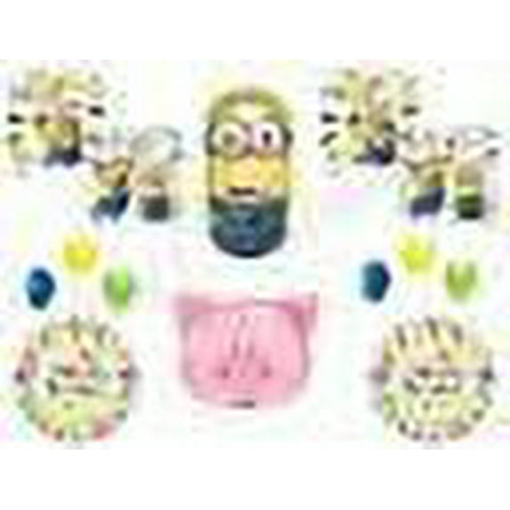 DESPICABLE ME 3 Minions Pigs Happy Birthday Party Balloons Decoration Supplies
