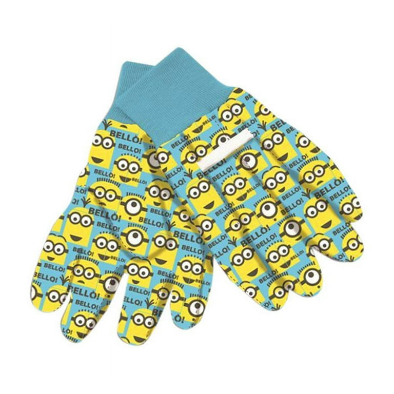 DESPICABLE ME Minion Made Kids Garden Gloves (Minion, 3+)