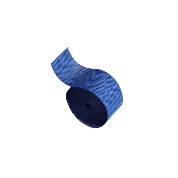 DESTYER 5cm*10m Natural DIY Jute Burlap Ribbon Fabric Roll Hessian Trims Tape Rustic Dark Blue