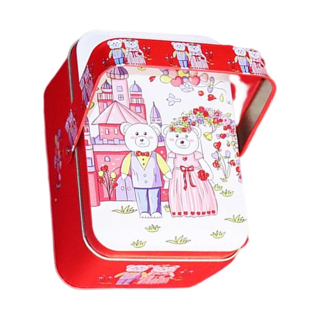 DESTYER Candy Vintage Small Suitcase Packaging Multifunctional Storage