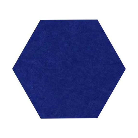 DESTYER Colorful Hexagon Message Board Wall Decor Thickened Cork Bulletin Boards Blackboard Erasable Dorm Nursery Ornaments Blue
