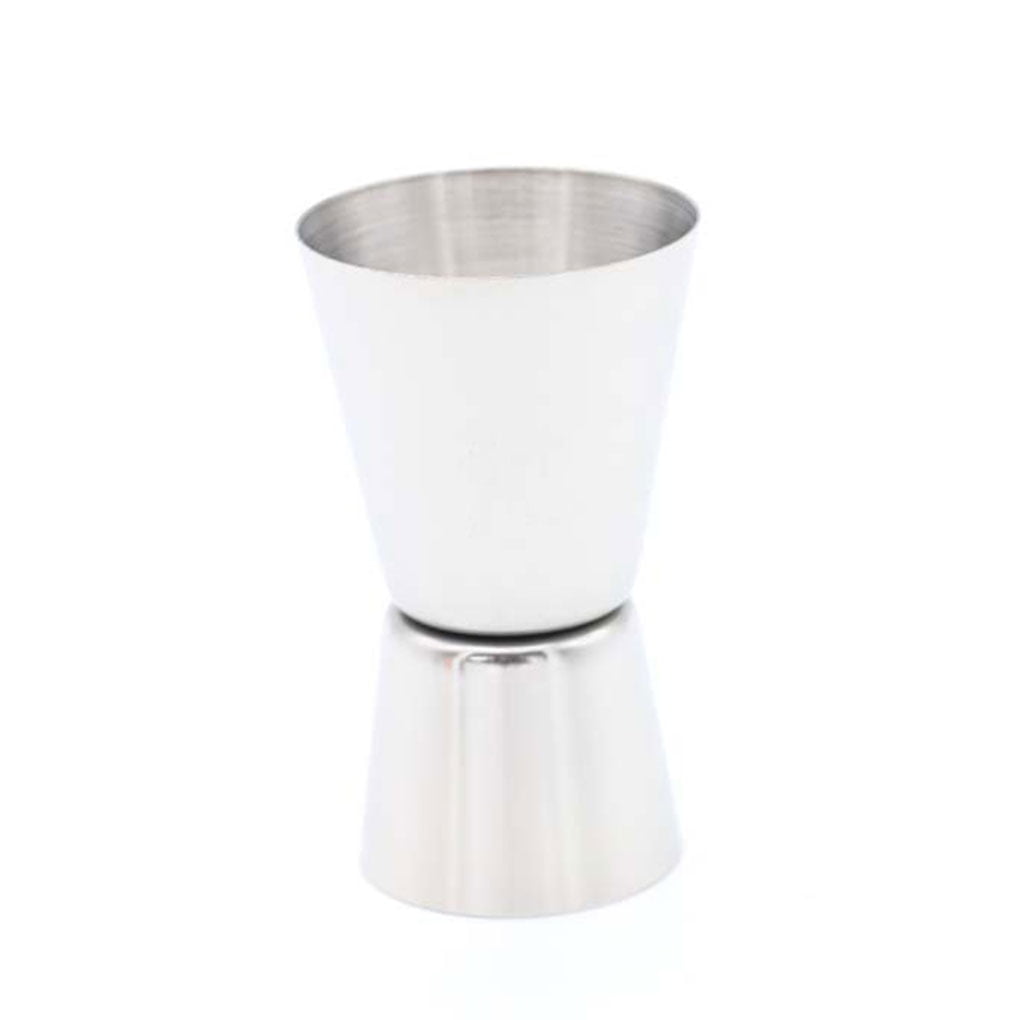 15 30ml Dual Head Measuring Glass Bar Kitchen Wine Beer Cocktail Mixing  Cups Stainless Steel Jug