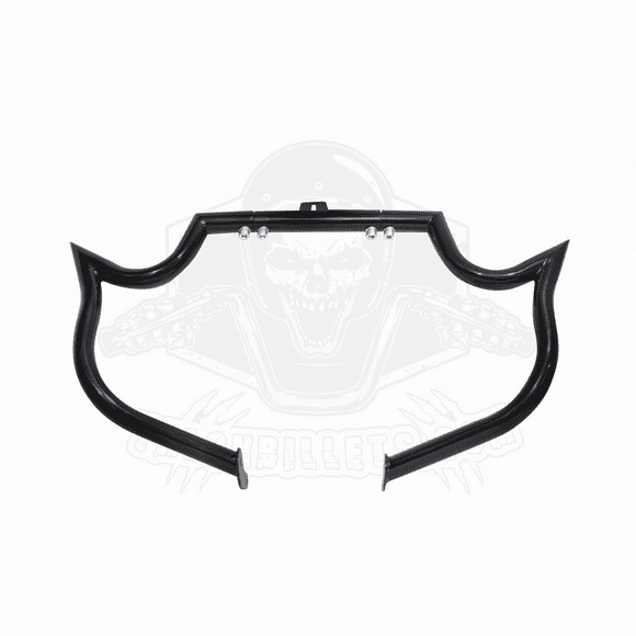 DETACHABLE ENGINE GUARD HIGHWAY CRASH BAR 4 HARLEY TOURING ROAD KING STREET ELECTRA GLIDE ULTRA CLASSIC 1998-2008 BLACK