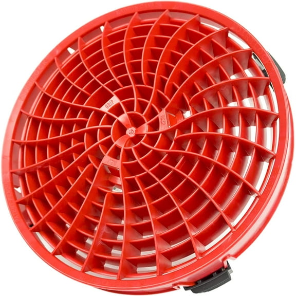 DETAIL GUARDZ The Dirt Lock Car Wash Bucket Insert (Red)