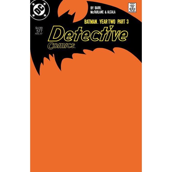 DETECTIVE COMICS #577 FACSIMILE EDITION CVR B BLANK CARD STOCK VAR (YEAR TWO PART 3 OF 4)DC Comics Comic Book 2026