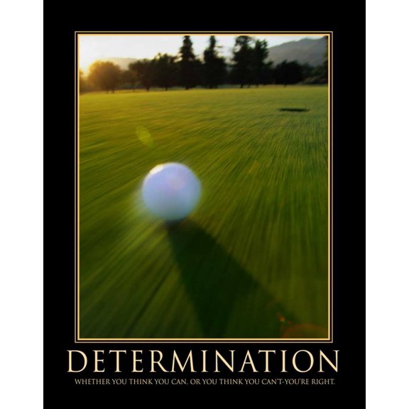 DETERMINATION Poster Print - Eric Yang (24 x 36)