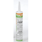 DETOUR Gel for Rats | Professional Grade Rat Mice Repellent | 10 oz Caulking Tube | NSF-Approved for Food Preparation Areas | Protects Car Engine Wires & Outdoor Grills from Rodents | Toxin-Free