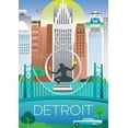 thumbnail image 1 of DETROIT PRINT, 1 of 1