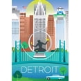 thumbnail image 1 of DETROIT PRINT, 1 of 1
