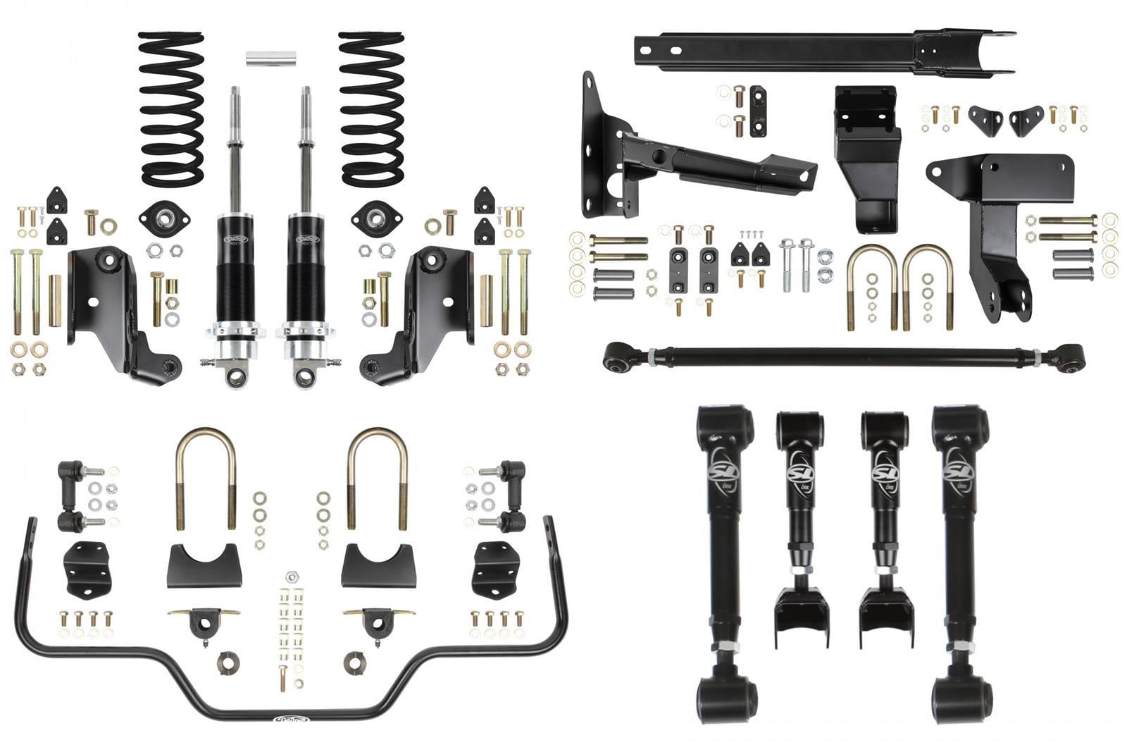 DETROIT SPEED ENGINEERING SK3 Rear Suspension Kit 79-93 Foxbody partNumber: 041647-SDS