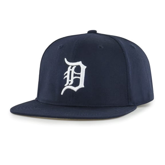 MLB Detroit Tigers Primary Team Color Flat Bill Snap Back Hat