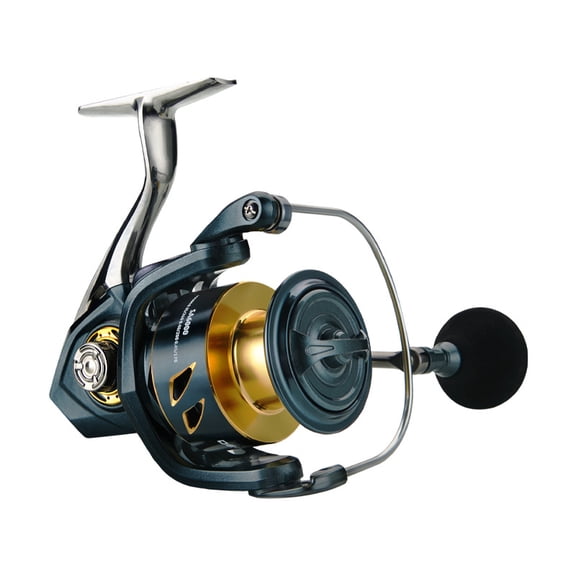 DEUKIO 3000-6000 SA Series Reel Smooth Bearing 5.2:1 Fishing Reel Drag System 15Kg Max Power Spinning Wheel Fishing Equipment