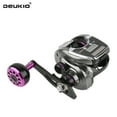 thumbnail image 1 of DEUKIO 6+1BB Left Right Fishing Reel with LED Digital Display Electronic Baitcasting Line Counter Reel 8.0:1 Casting Reel, 1 of 16