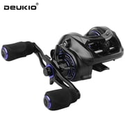 DEUKIO Baitcasting Reel Magnetic Braking System 6.31 Gear Ratio 5+1 Ball Bearings 8KG Max Drag Fishing Reel Saltwater