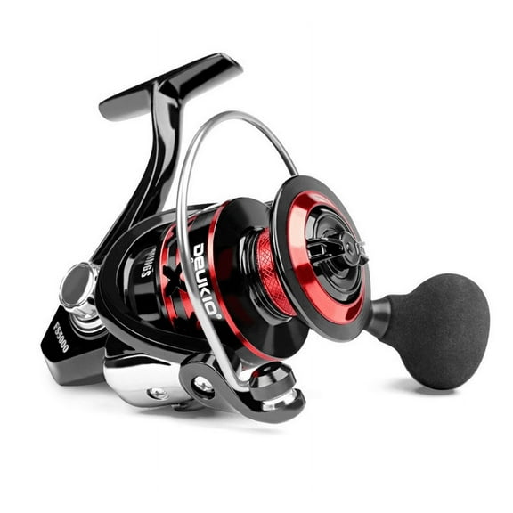 DEUKIO Fishing Reel 2000-7000 Max Drag 12KG Spinning Reels Metal Spool carretilhas de pesca Reel for Fishing Accessories Peche