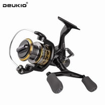 DEUKIO High Quality Fishing Reel Spinning Reel Double Drag 20kg Carretilha Pesca Sea Reel Fishing for Carp Free Spare Spool