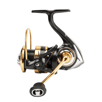 DEUKIO No Gap Water Resistance Lure Spinning Reel CNC Screw in Handle Fine Carving Spool Fishing Reel for Saltwater Freshwater