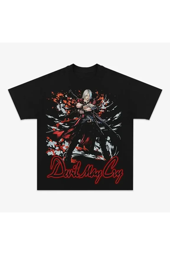 DEVIL MAY CRY Graphic Tee Unisex Short Sleeve Shirt S-5XL