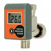 DeVilbiss 803289 Digital Air Adjusting Valve Gauge, 2.5-160 PSI, 1/4 NPS