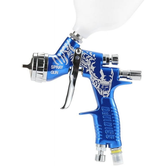 DEVILLDISS Pro GTI TE20 Lite HVLP Spray Gun 1.3mm Gravity Feed for All Auto PaintCar shipment for USA