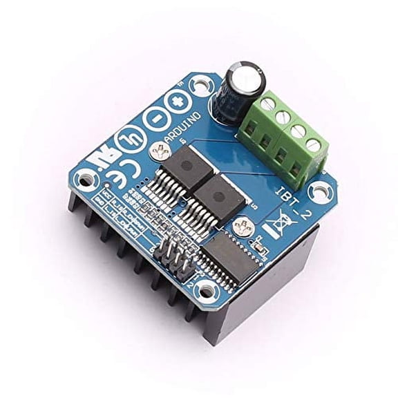 DEVMO BTS7960B 43A Double DC Stepper Motor Driver Module H-Bridge PWM Smart Car Compatible with Ar-duino,Raspberry Pi