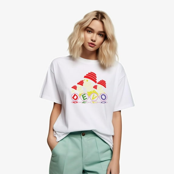 DEVO Band Merch Men's Black Classic Fit T-Shirt, for men & women, up to size 5XL